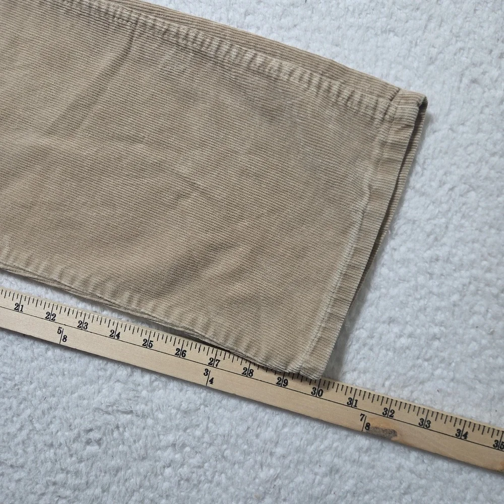 Vintage 80s Rustler Corduroy Pants Mens 32x30 Tan Beige Wide Wale USA Made‎